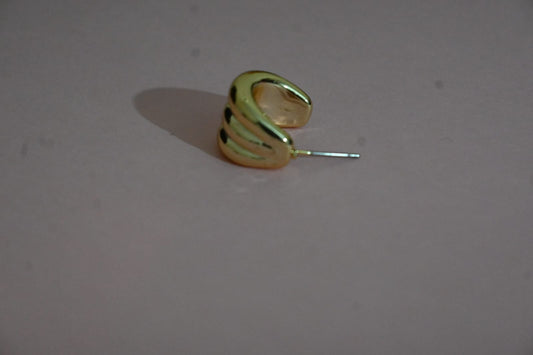 Lunaa Luxe “Bold Gold” Chunky Hoop Earrings